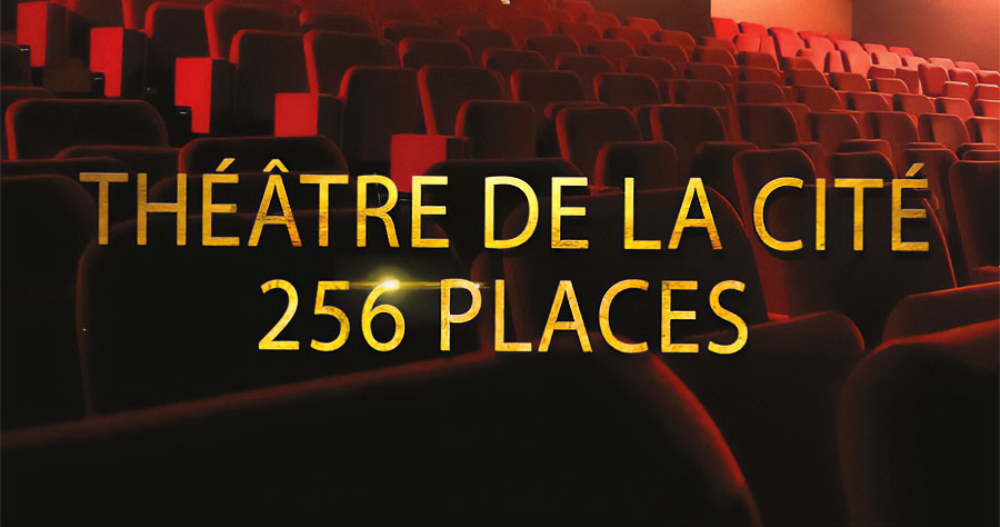 Les 256 sièges du Théâtre de la Cité