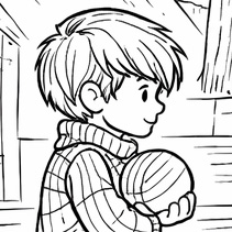 aperçu pour télécharger un coloriage
